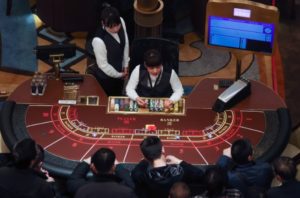 playing poker